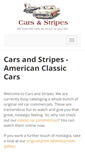 Mobile Screenshot of carsandstripes.com