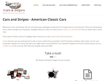 Tablet Screenshot of carsandstripes.com