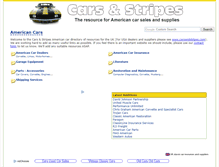 Tablet Screenshot of carsandstripes.co.uk